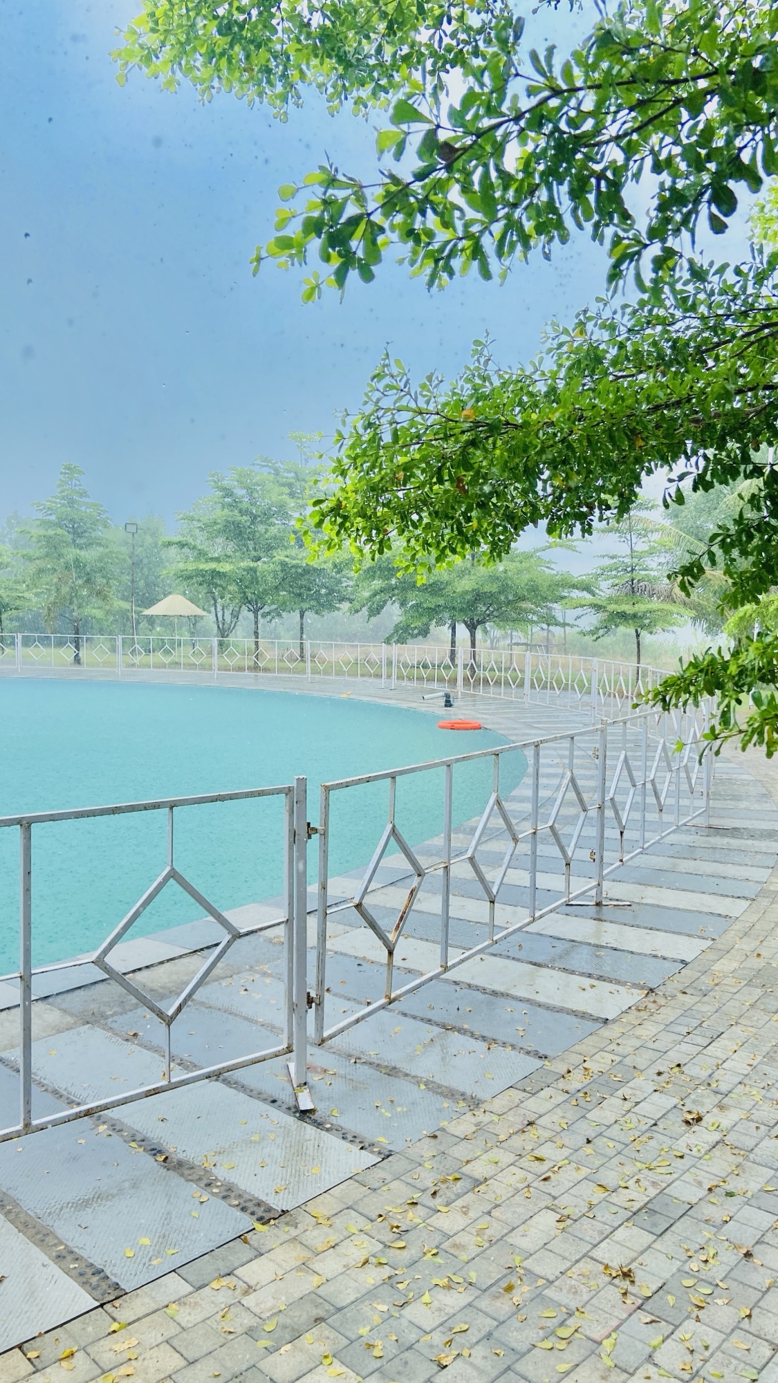 Swimming pool at the resort